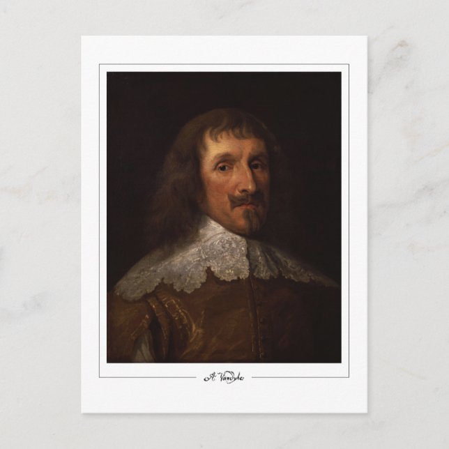 Anthony van Dyck #350 - Finkonst Postkort Vykort (Framsida)
