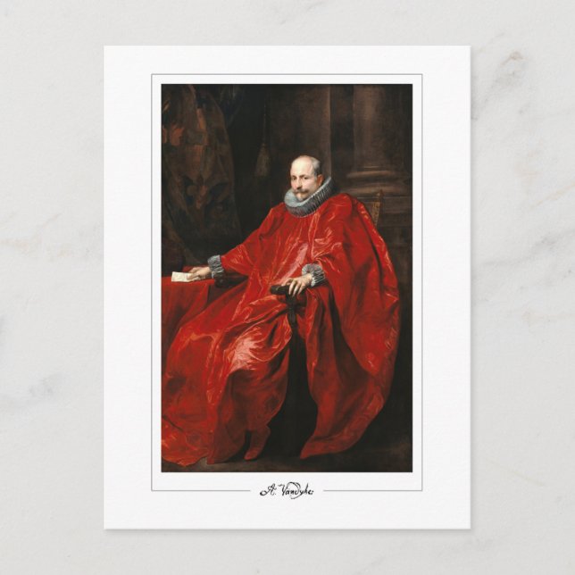 Anthony van Dyck #38 - Finkonst Postkort Vykort (Framsida)