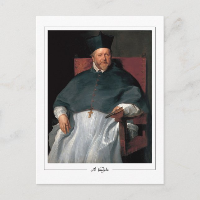 Anthony van Dyck #431 - Finkonst Postkort Vykort (Framsida)