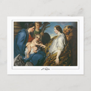 Anthony van Dyck #449 - Fine Art Postcard Vykort