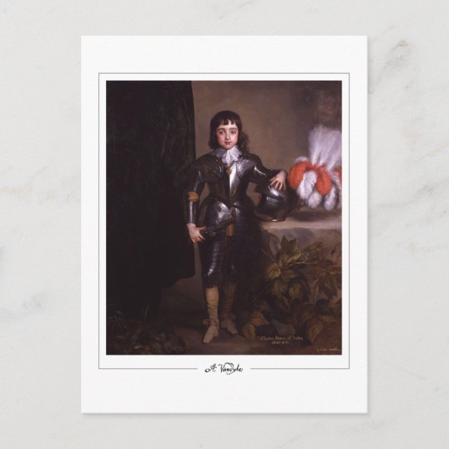 Anthony van Dyck #483 - Fint konstkort Vykort (Framsida)