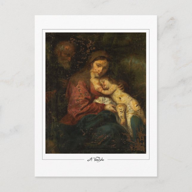 Anthony van Dyck #572 - Fine Art Postcard Vykort (Framsida)