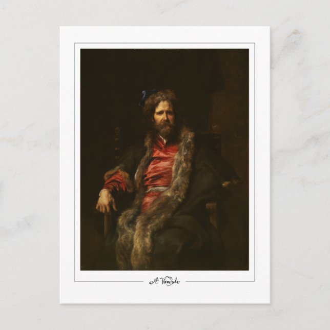 Anthony van Dyck #590 - Finkonst Postkort Vykort (Framsida)