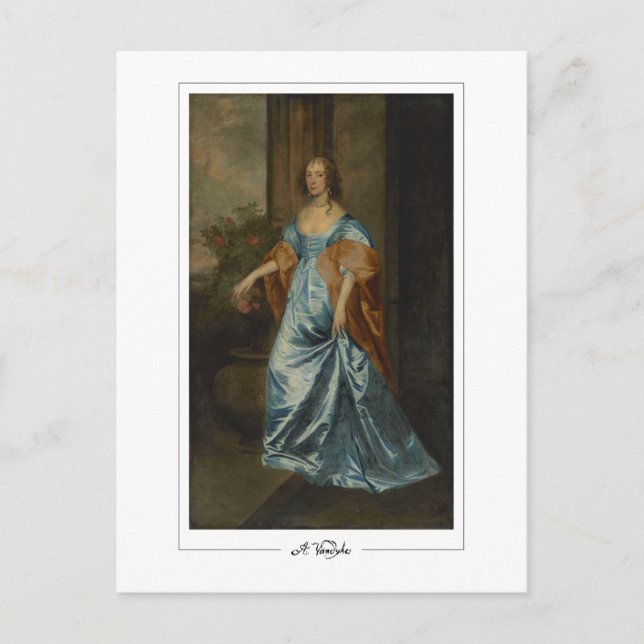 Anthony van Dyck #646 - Fine Art Postcard Vykort (Framsida)