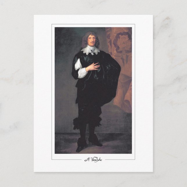 Anthony van Dyck #650 - Finkonst Postkort Vykort (Framsida)