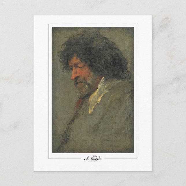 Anthony van Dyck #663 - Finkonst Postkort Vykort (Framsida)