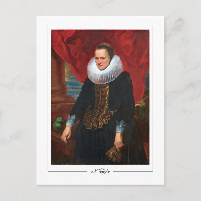 Anthony van Dyck #707 - Finkonst Postkort Vykort (Framsida)
