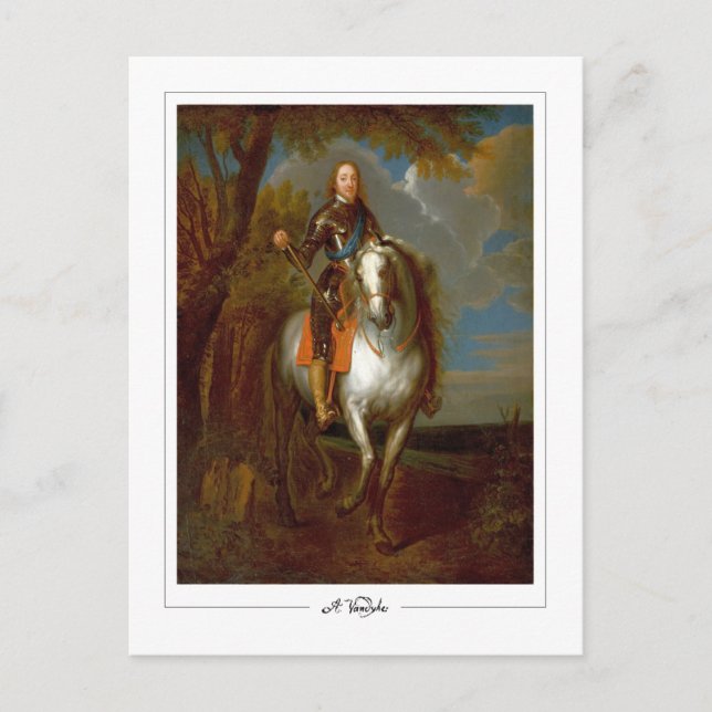 Anthony van Dyck #724 - Fine Art Postcard Vykort (Framsida)