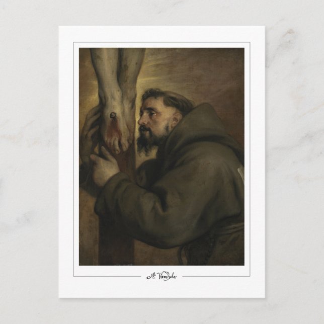 Anthony van Dyck #738 - Fine Art Postcard Vykort (Framsida)