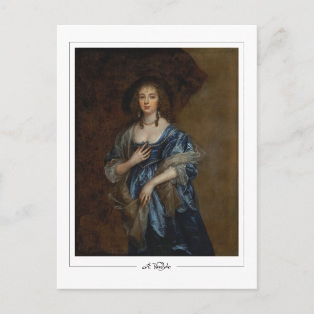 Anthony van Dyck #780 - Finkonst Postkort Vykort (Framsida)