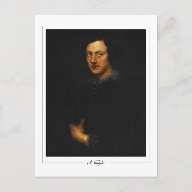 Anthony van Dyck #782 - Fine Art Postcard Vykort (Framsida)
