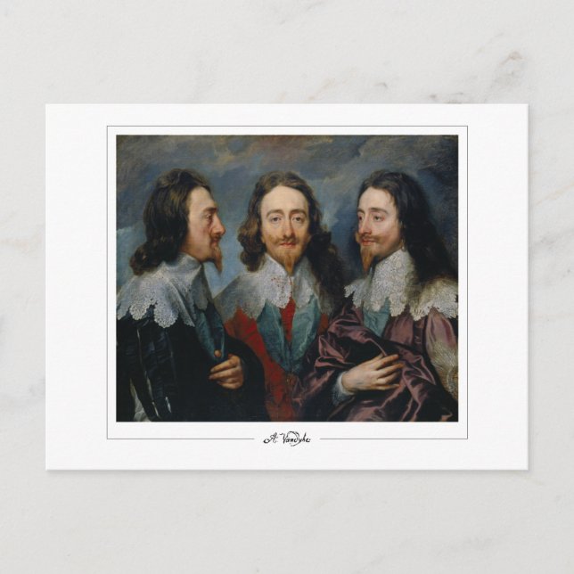 Anthony van Dyck #7 - vykort för konstföremål (Framsida)