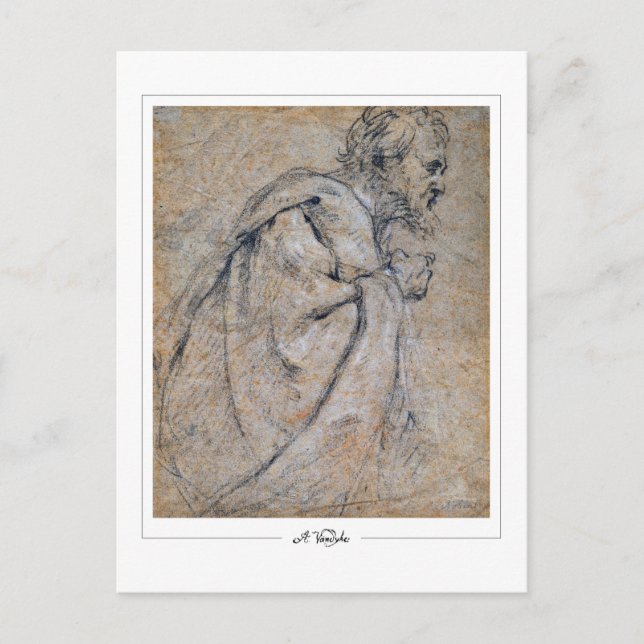 Anthony van Dyck #827 - Fine Art Postcard Vykort (Framsida)