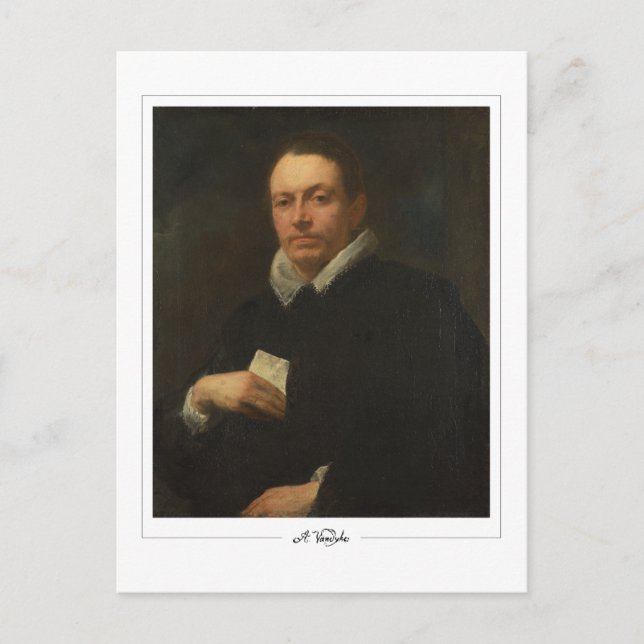 Anthony van Dyck #832 - Finkonstkort Vykort (Framsida)