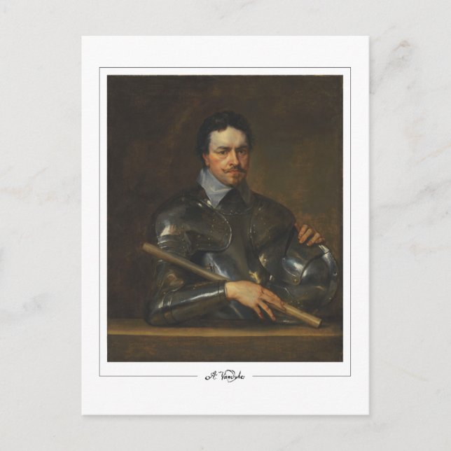 Anthony van Dyck #833 - Finkonst Postkort Vykort (Framsida)