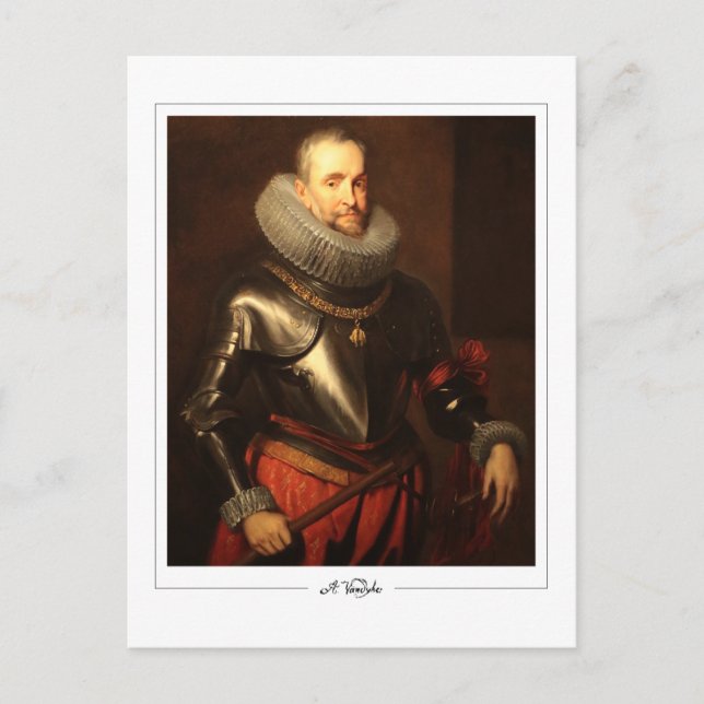 Anthony van Dyck #835 - Fine Art Postcard Vykort (Framsida)