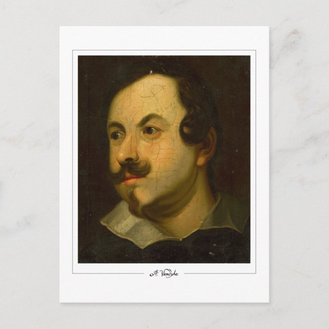 Anthony van Dyck #839 - Finkonst Postkort Vykort (Framsida)