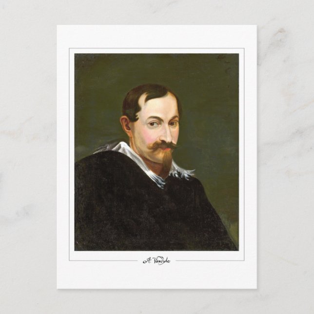 Anthony van Dyck #844 - Finkonst Postkort Vykort (Framsida)