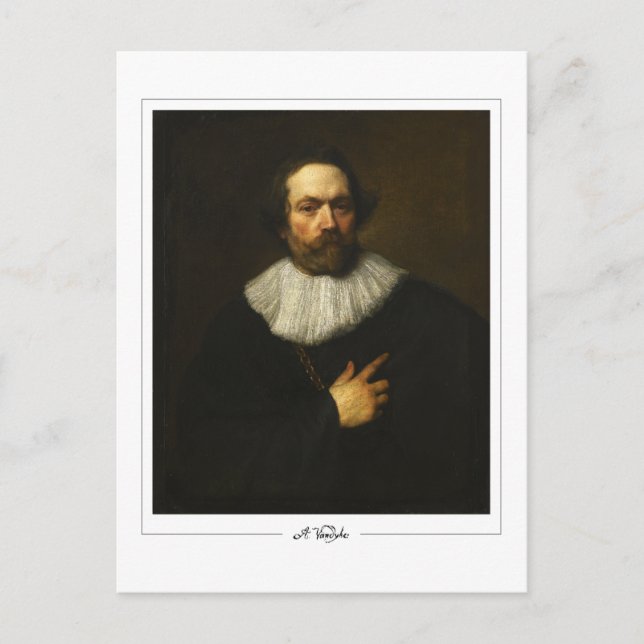 Anthony van Dyck #848 - Fine Art Postcard Vykort (Framsida)