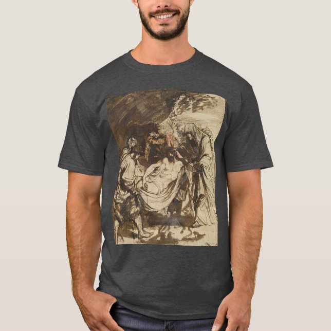Anthony van Dyck - Begravningen T Shirt (Framsida)