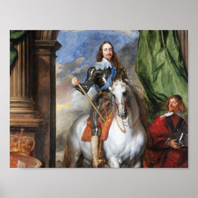 Anthony Van Dyck - Charles I Poster (Framsidan)