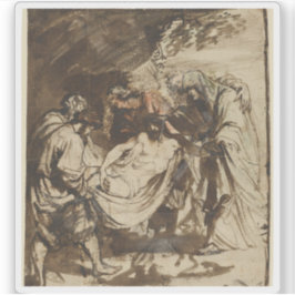 Anthony van Dyck - Entombment Klistermärken