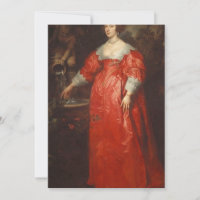 Anthony van Dyck - Porträtt från ett okänt dam