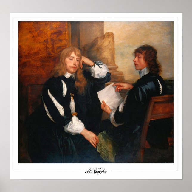 Anthony van Dyck Zedign Art Poster #120 (Framsidan)