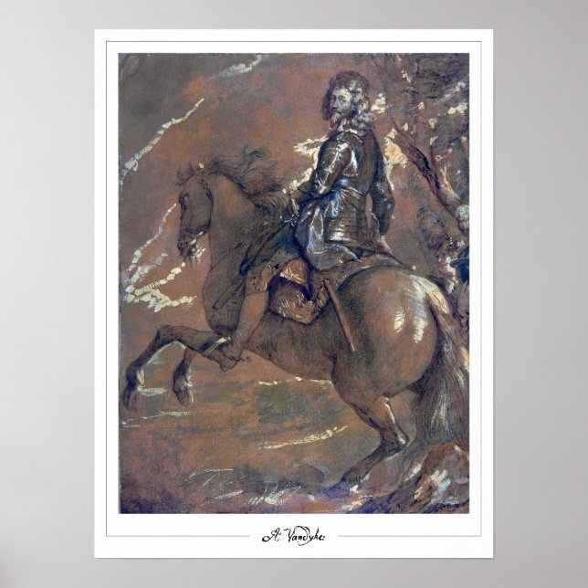 Anthony van Dyck Zedign Art Poster #136 (Framsidan)