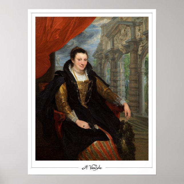 Anthony van Dyck Zedign Art Poster #169 (Framsidan)