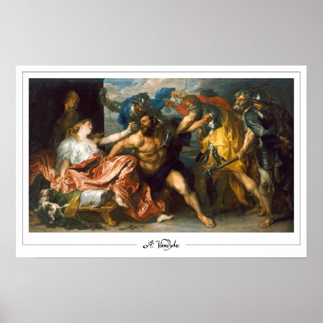 Anthony van Dyck Zedign Art Poster #24 (Framsidan)