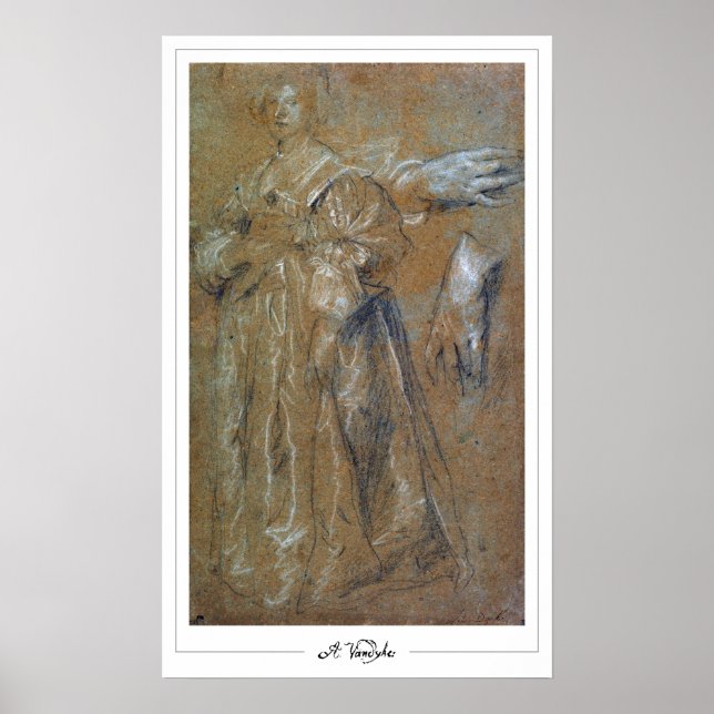 Anthony van Dyck Zedign Art Poster #248 (Framsidan)