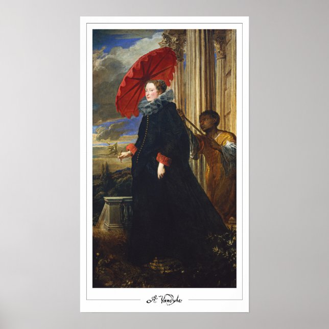 Anthony van Dyck Zedign Art Poster #308 (Framsidan)