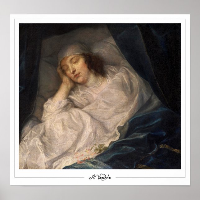 Anthony van Dyck Zedign Art Poster #32 (Framsidan)