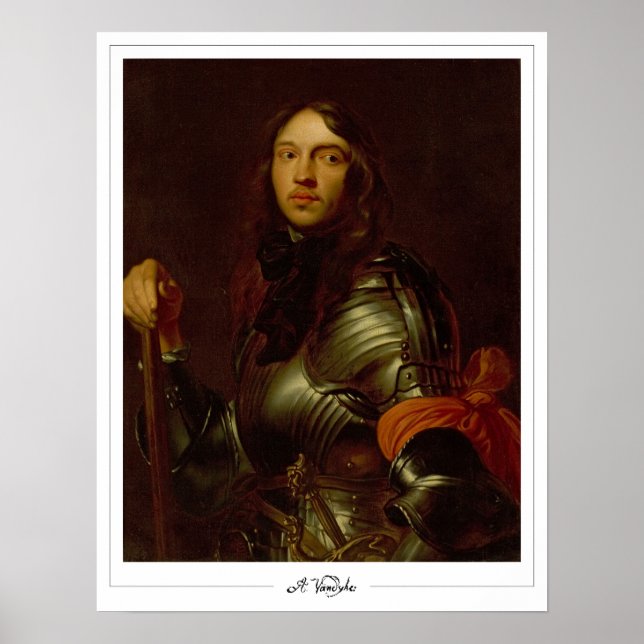Anthony van Dyck Zedign Art Poster #376 (Framsidan)