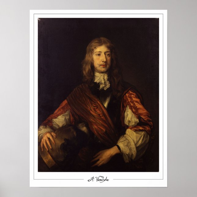 Anthony van Dyck Zedign Art Poster #441 (Framsidan)