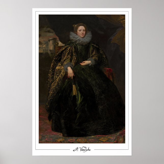 Anthony van Dyck Zedign Art Poster #474 (Framsidan)