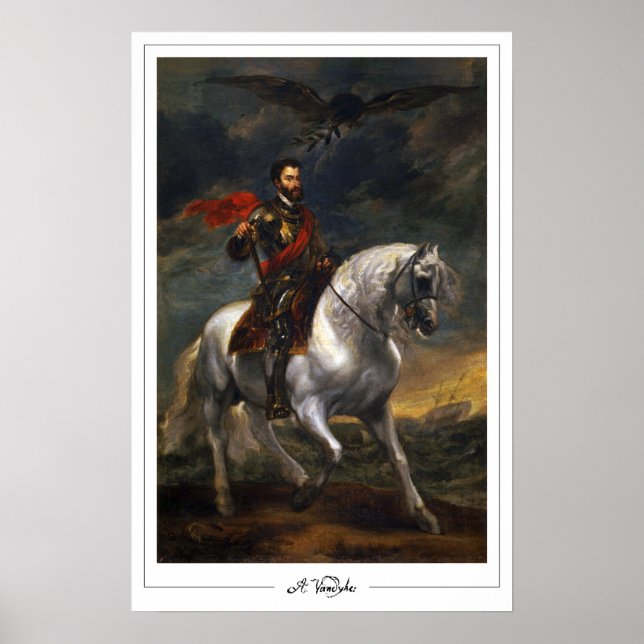 Anthony van Dyck Zedign Art Poster #49 (Framsidan)