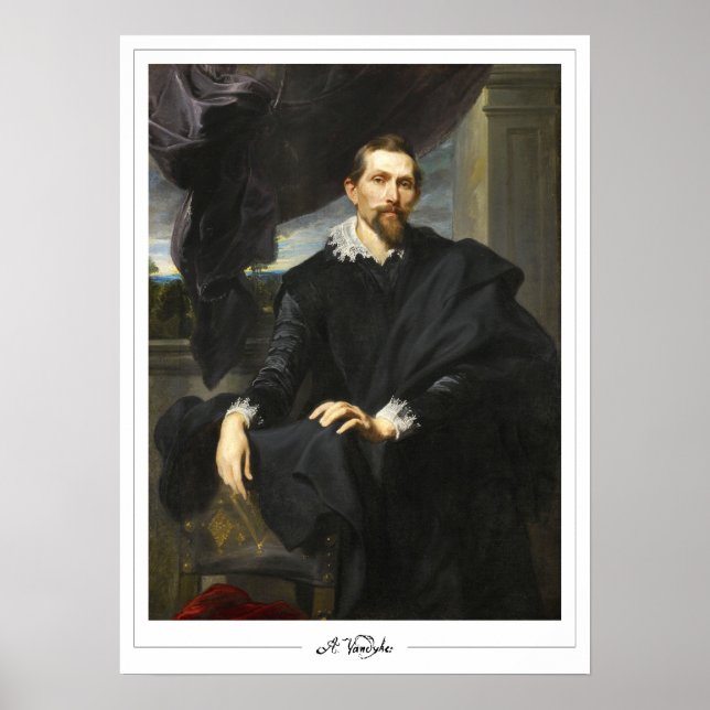 Anthony van Dyck Zedign Art Poster #539 (Framsidan)
