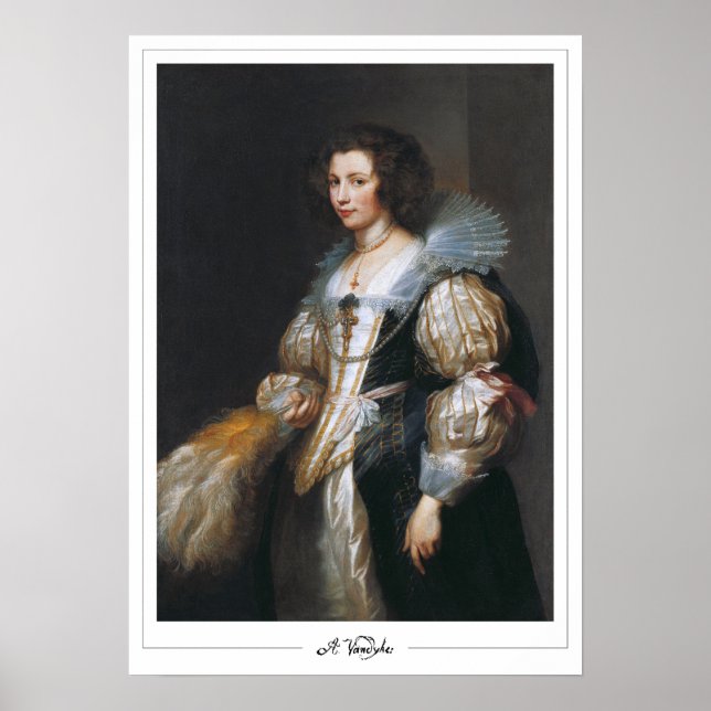 Anthony van Dyck Zedign Art Poster #542 (Framsidan)