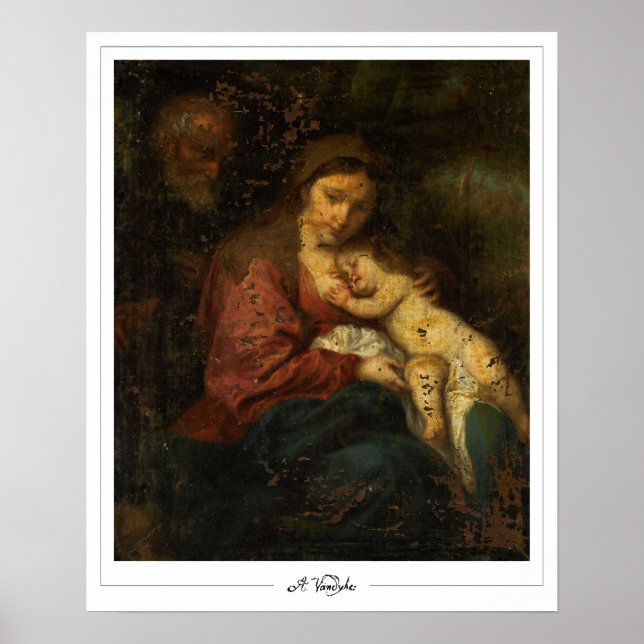 Anthony van Dyck Zedign Art Poster #572 (Framsidan)