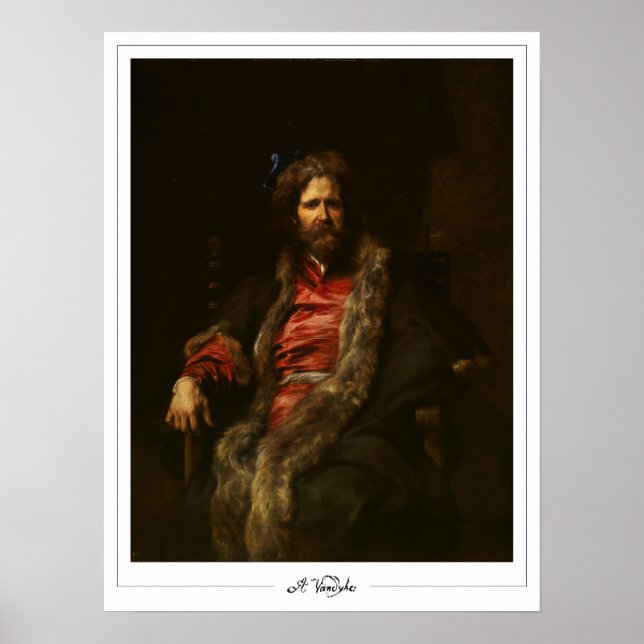 Anthony van Dyck Zedign Art Poster #590 (Framsidan)