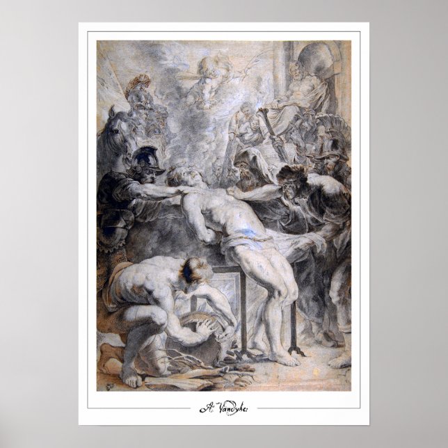 Anthony van Dyck Zedign Art Poster #593 (Framsidan)