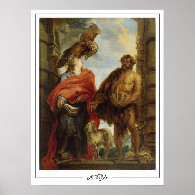 Anthony van Dyck Zedign Art Poster #6 (Framsidan)