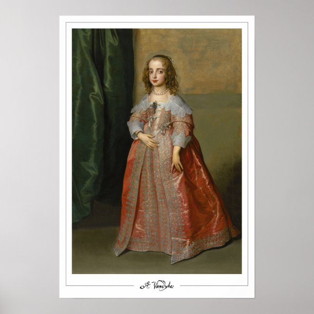 Anthony van Dyck Zedign Art Poster #680 (Framsidan)