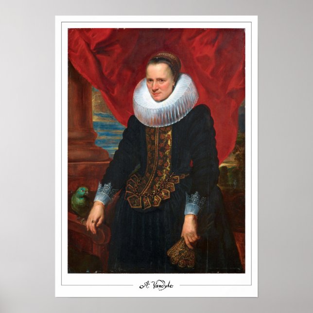 Anthony van Dyck Zedign Art Poster #707 (Framsidan)