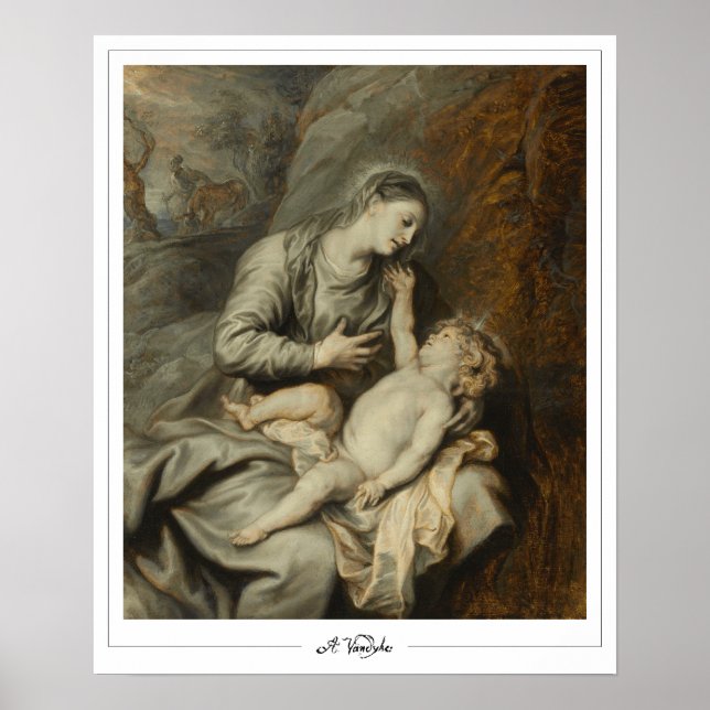 Anthony van Dyck Zedign Art Poster #849 (Framsidan)