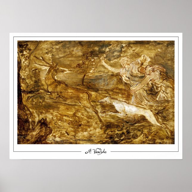 Anthony van Dyck Zedign Art Poster #877 (Framsidan)