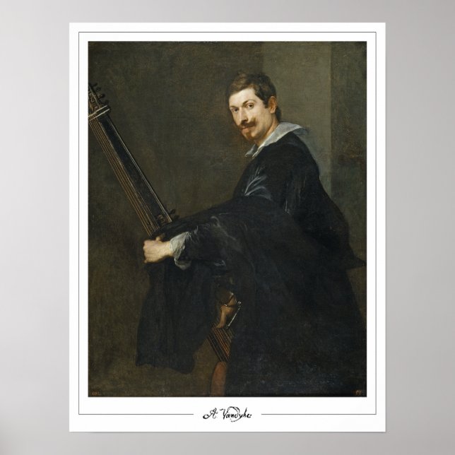 Anthony van Dyck Zedign Art Poster nr 518 (Framsidan)