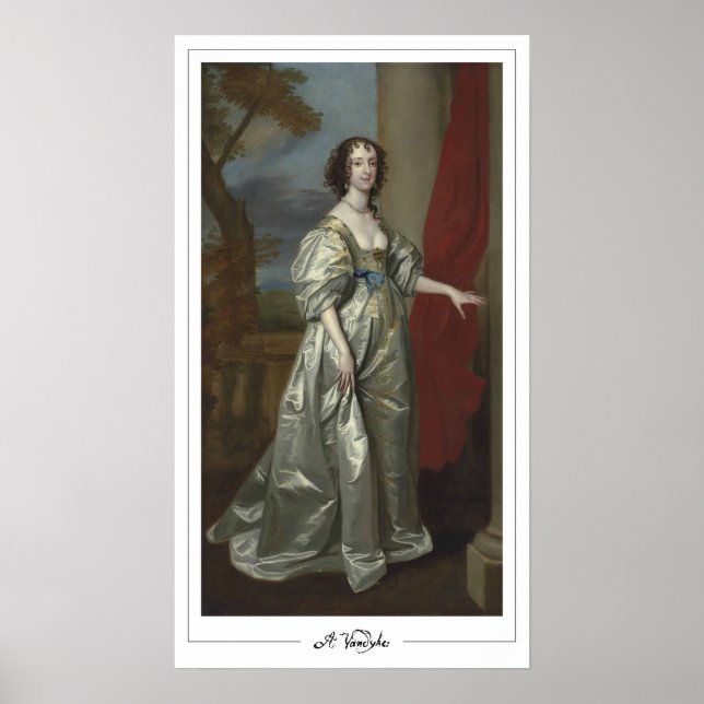 Anthony van Dyck Zedign Art Poster nr 617 (Framsidan)